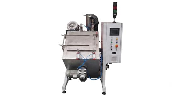 Granigliatrice ad azoto liquido industria 4.0