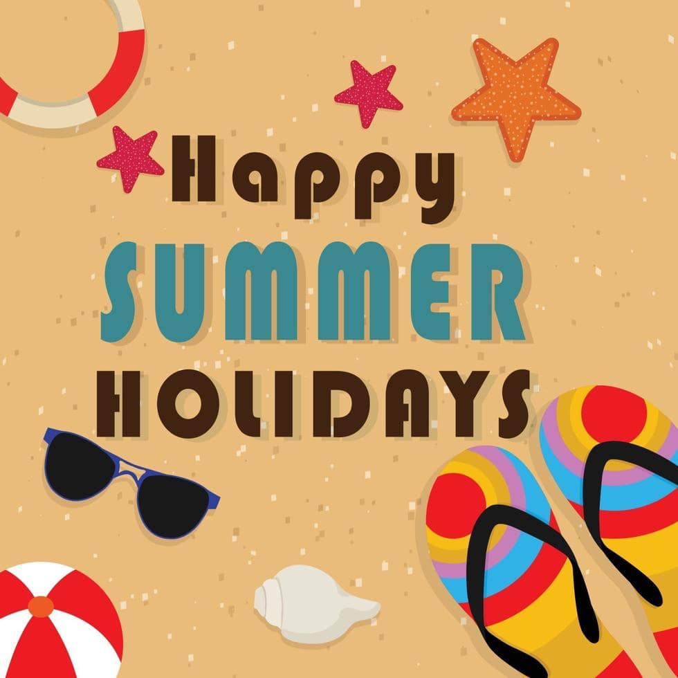 happy summer holidays